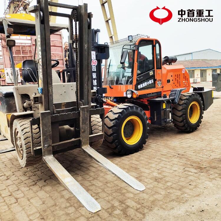全驅叉石頭用叉車_3噸越野叉車價格ZSZG