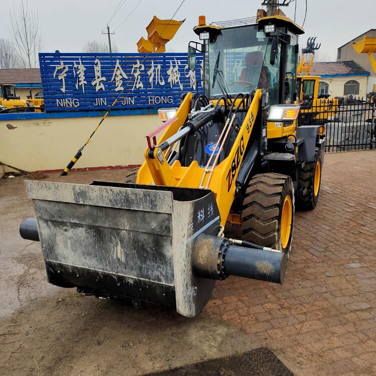 安徽廈工裝載機加攪拌機多少錢LE