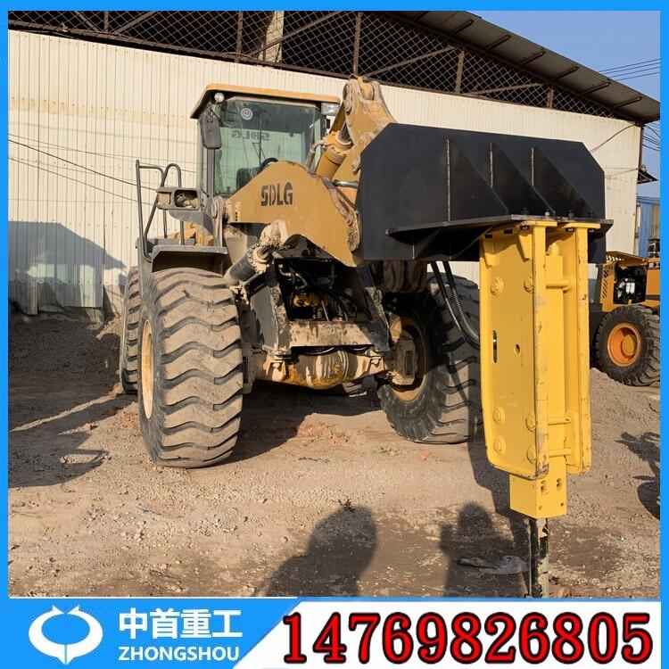 小鏟車加破碎錘架子鏟車破碎錘兩用機價格LE