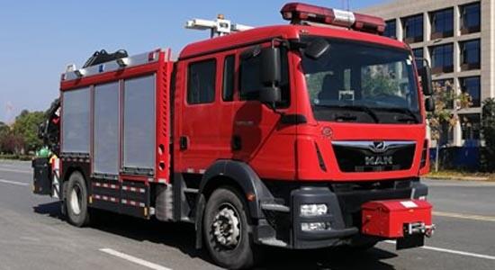 德國(guó)曼恩搶險(xiǎn)救援消防車,消防車廠家價(jià)格銷售