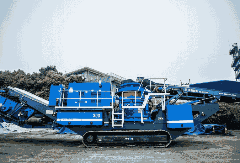 中建潤錦移動破碎站移動破碎機租賃