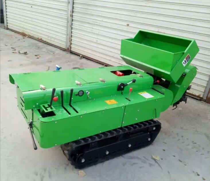 履帶式農(nóng)用開荒旋耕除草機 自走式施肥回填施肥機