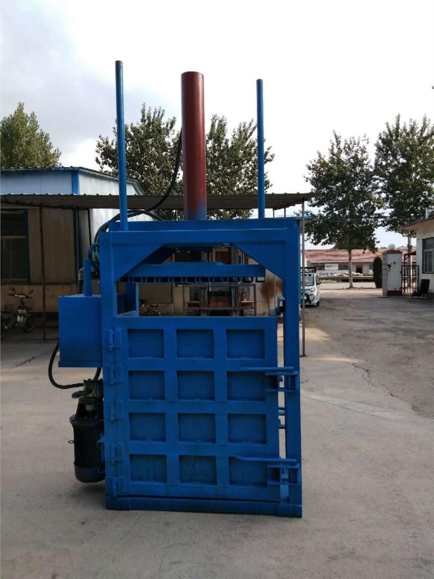 上海邊角料壓縮打包機 廢紙箱編織袋液壓打捆機