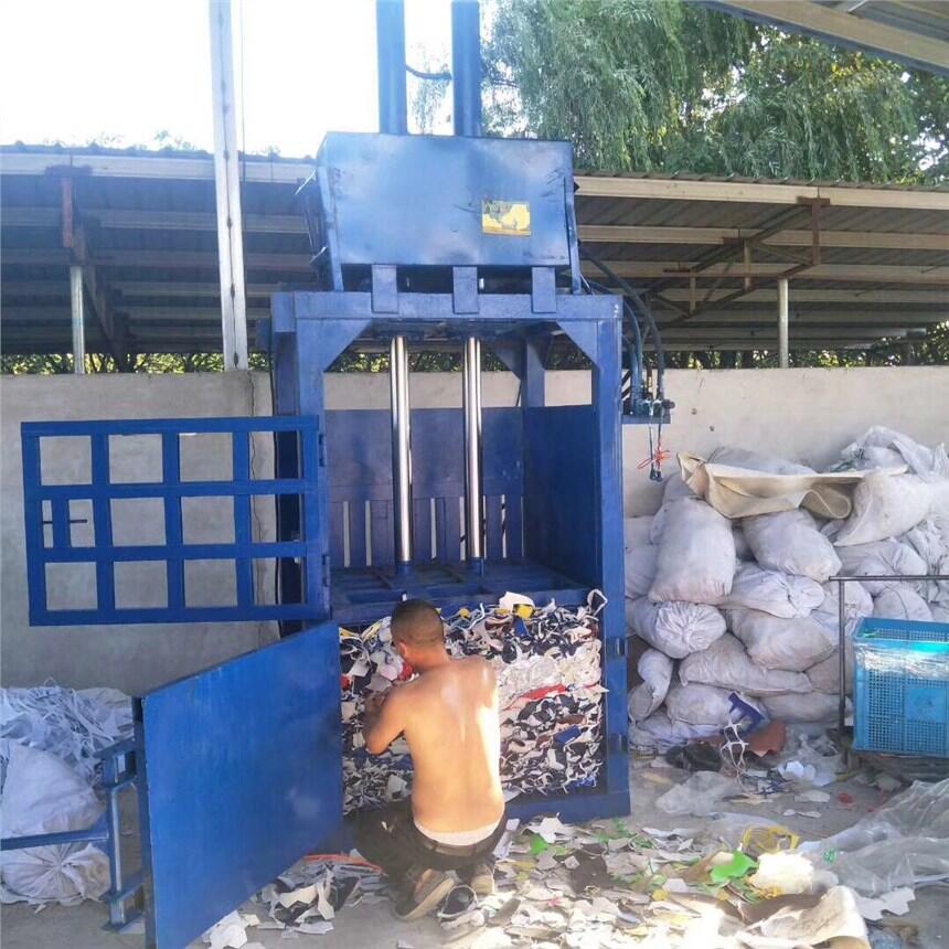 深圳廢紙服裝液壓打包機(jī) 塑料瓶易拉罐打包壓縮機(jī)