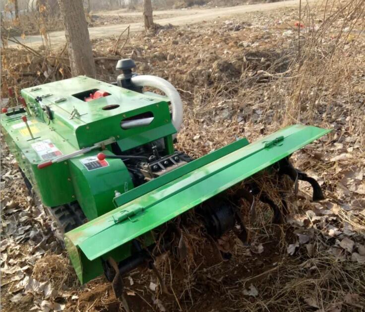 履帶式開溝機旋耕除草機 多功能果園管理機