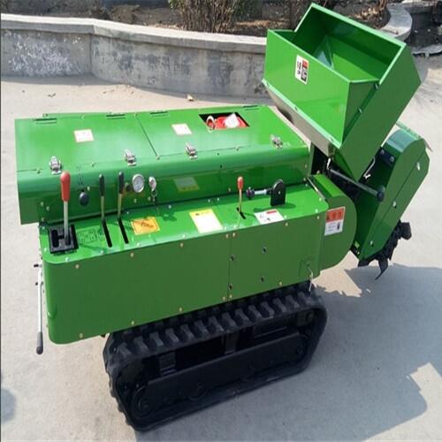 履帶式旋耕除草機(jī) 多功能開溝施肥機(jī)