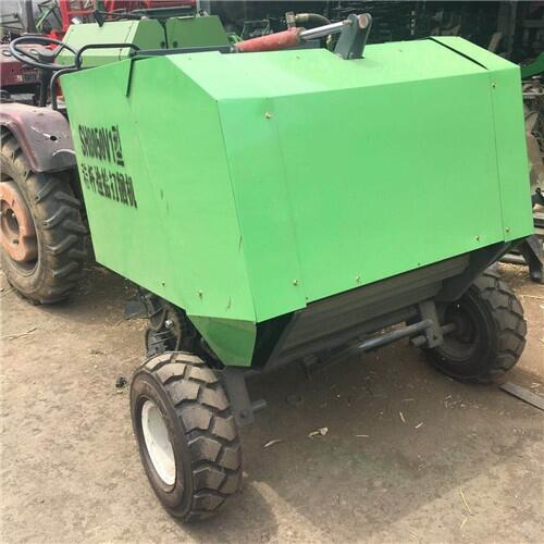 青貯打捆牧草收割青儲圓捆機 秸稈打包撿拾打捆機