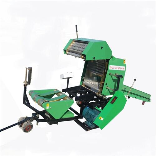 青草玉米麥稈撿拾打捆機 四輪拖拉機牽引式撿拾圓捆機