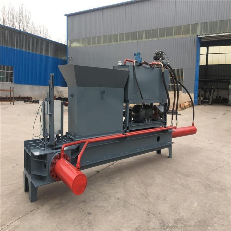 牛羊草料儲(chǔ)存套袋打包機(jī) 干濕兩用牧草液壓壓塊機(jī)