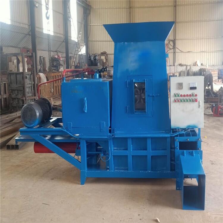 玉米秸稈青儲(chǔ)方塊套袋打包機(jī) 全自動(dòng)臥式液壓壓塊機(jī)