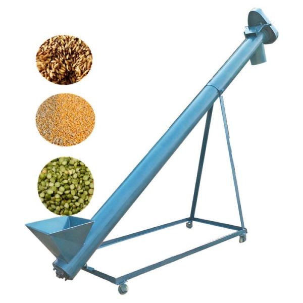 圓管顆粒提升機(jī) 絞龍螺旋上料機(jī) 密封無(wú)揚(yáng)塵粉料提升機(jī)