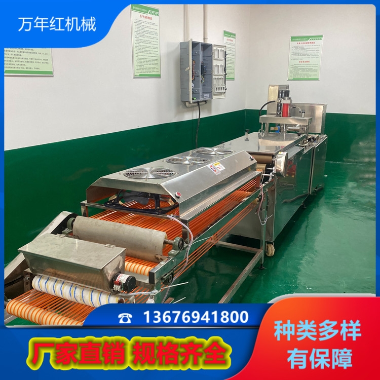 內(nèi)蒙古圓形春餅機(jī) 萬(wàn)年紅機(jī)械 型號(hào)過(guò)程及細(xì)節(jié)