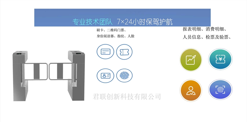 三輥閘檢票君聯(lián)智慧報(bào)表統(tǒng)計(jì)