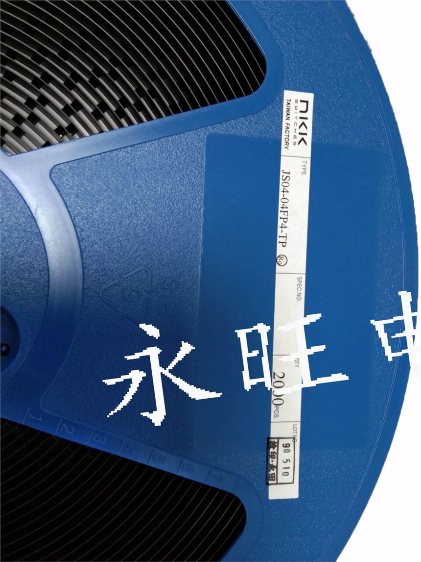 日本NKK開關(guān)滑動開關(guān)JS0408FP4R原廠包裝