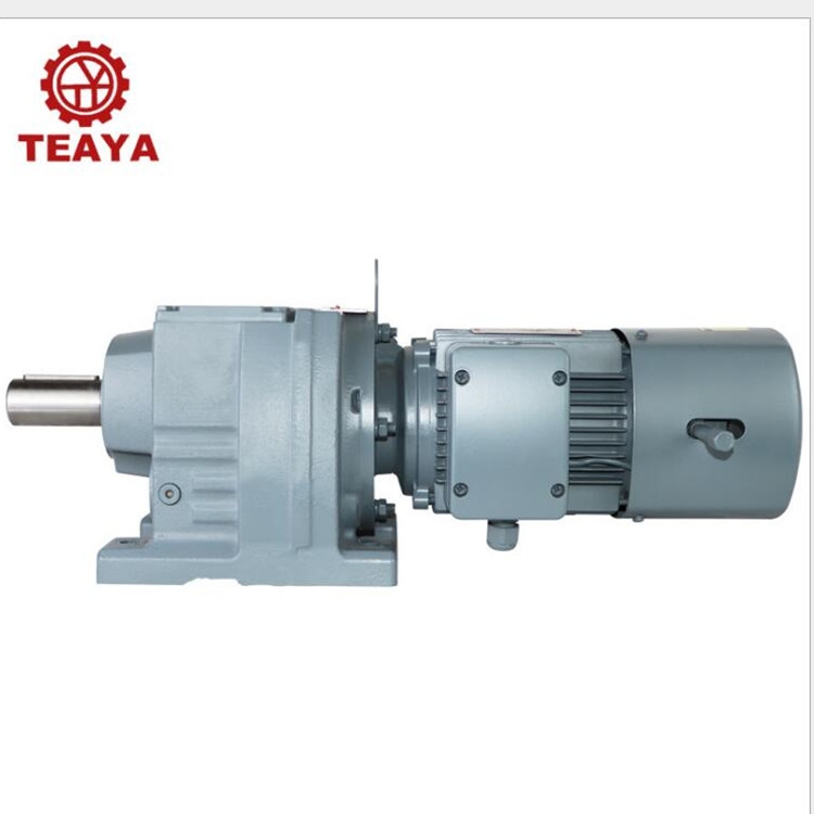 臺(tái)亞廠家直銷R系列減速機(jī)，高精度斜齒輪硬齒面減速機(jī)
