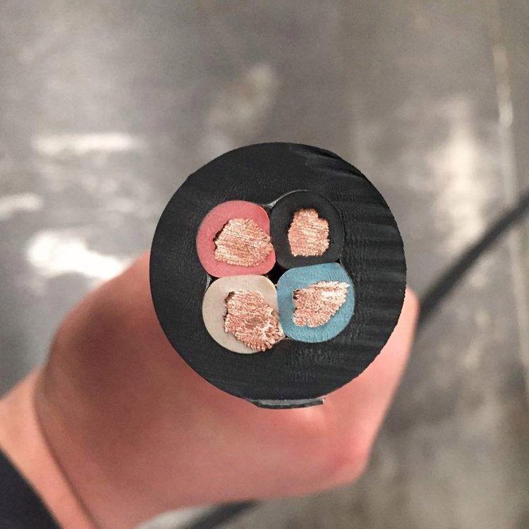 采煤機動力電纜使用場景