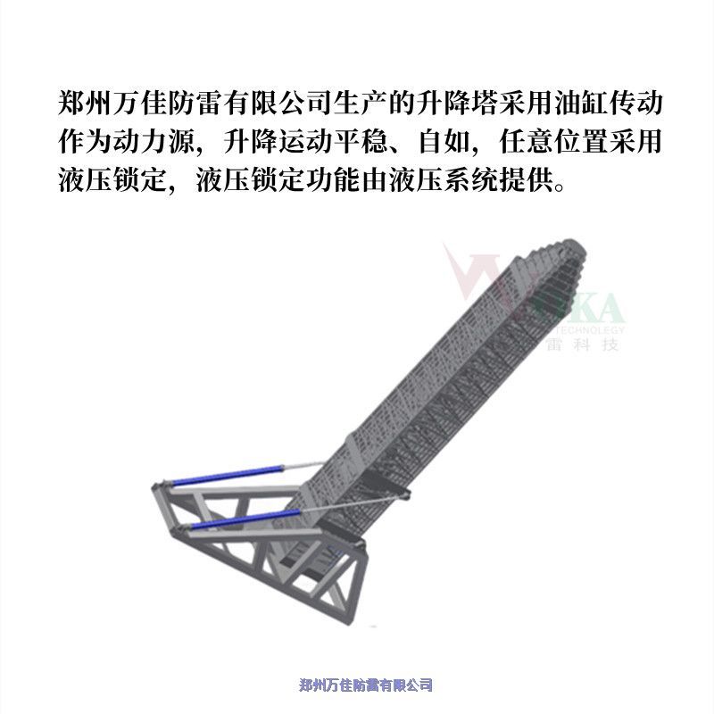高位氣動(dòng)升降桅負(fù)載100KG升降桅桿應(yīng)急設(shè)備升高支架鋁合金升降桿
