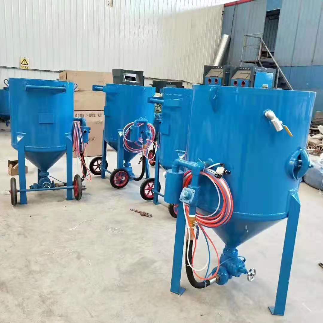河北噴砂防腐設備廠噴砂機噴砂槍開放式無塵噴砂機