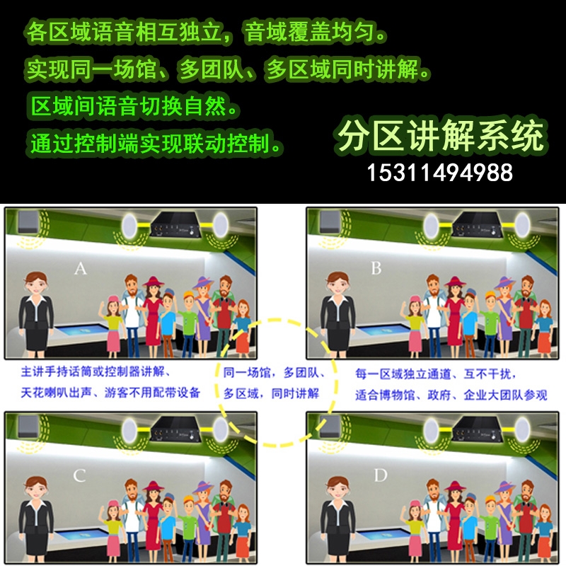 展覽館語音講解系統(tǒng)智能導(dǎo)覽設(shè)備