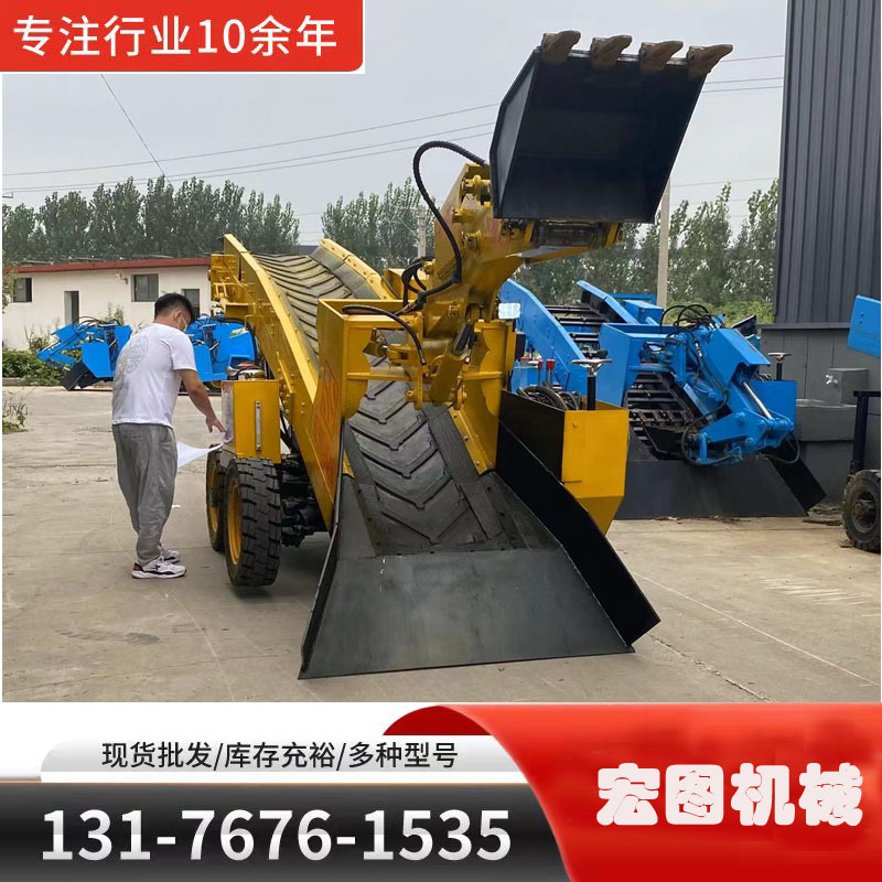 工程輪式巷道搬運(yùn)扒渣機(jī)液壓制動系統(tǒng)操作簡單