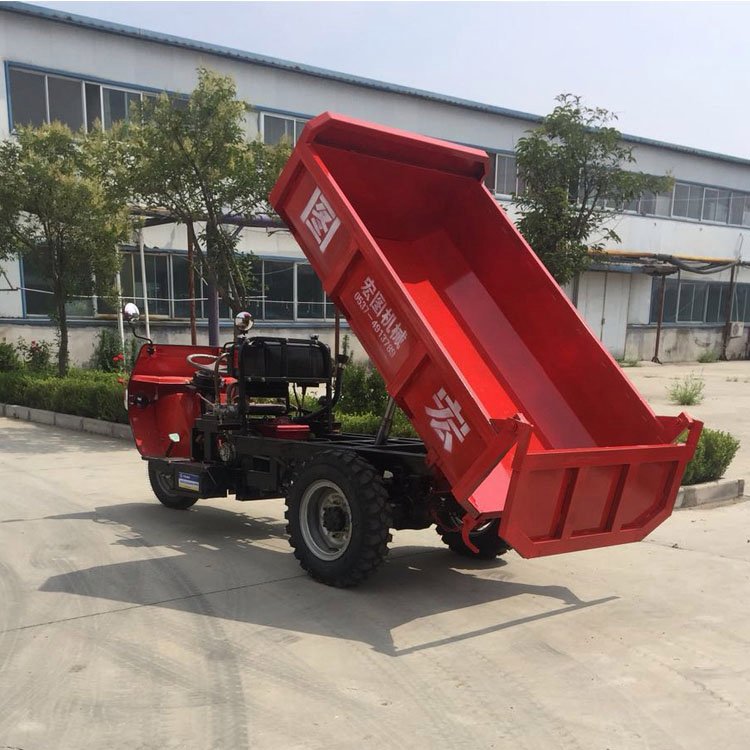 宏圖機械柴油工地農用自卸三輪車拉沙拉磚工程車大運輸車