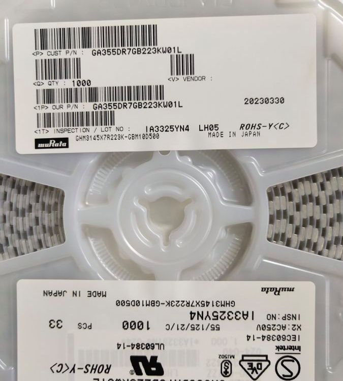 MURATAҎ(gu)NƬGA355DR7GB223KW01L2220X7RX222NF1023 