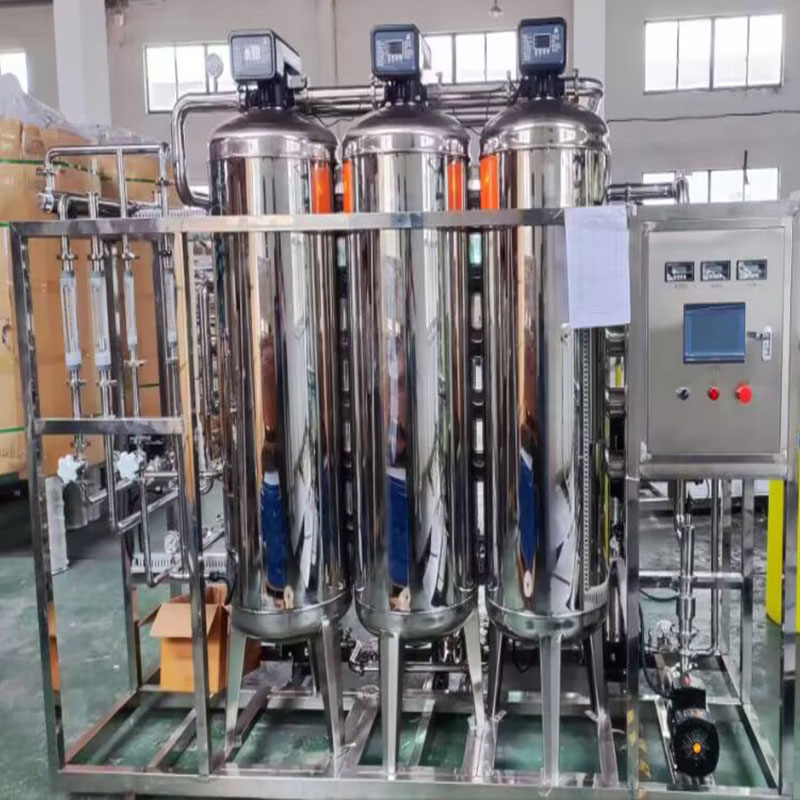 去離子水設(shè)備產(chǎn)品清洗水去氯離子新款純化水處理設(shè)備輝月環(huán)保