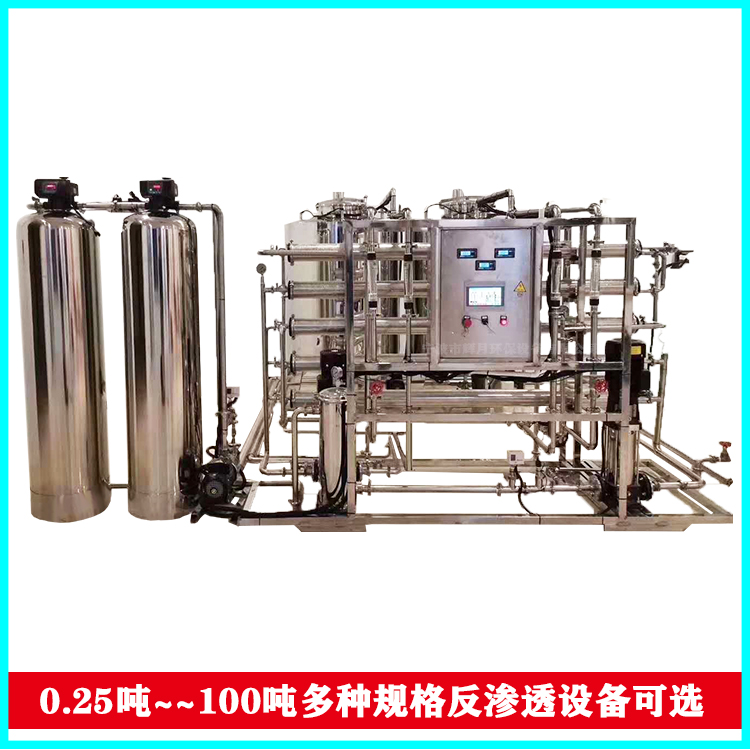 純水設(shè)備RO反滲透設(shè)備工業(yè)去離子水制備輝月除鹽水處理設(shè)備商家