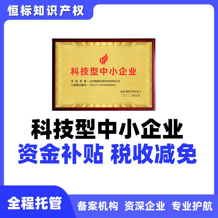 科技型中小企業(yè)科小企業(yè)申報(bào)要求申辦中心申報(bào)標(biāo)準(zhǔn)
