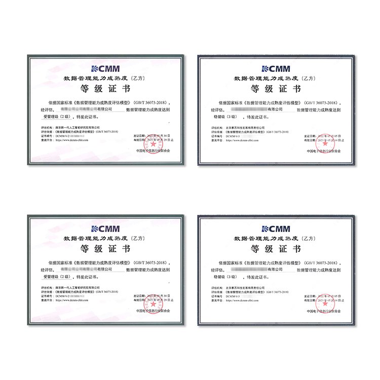 DCMM數(shù)據(jù)管理能力成熟度評估恒標(biāo)認(rèn)證貫標(biāo)認(rèn)證發(fā)證機(jī)構(gòu)