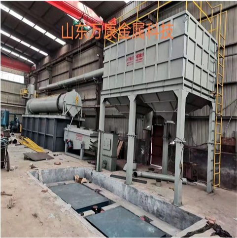 消失模鑄造砂冷全套設備萬康金屬銷售至全國各地