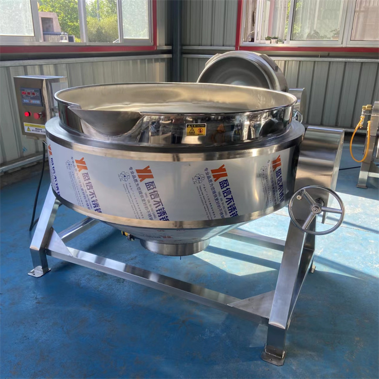 全自動可傾電加熱熬粥夾層鍋不銹鋼食品鹵制設(shè)備本好機(jī)械