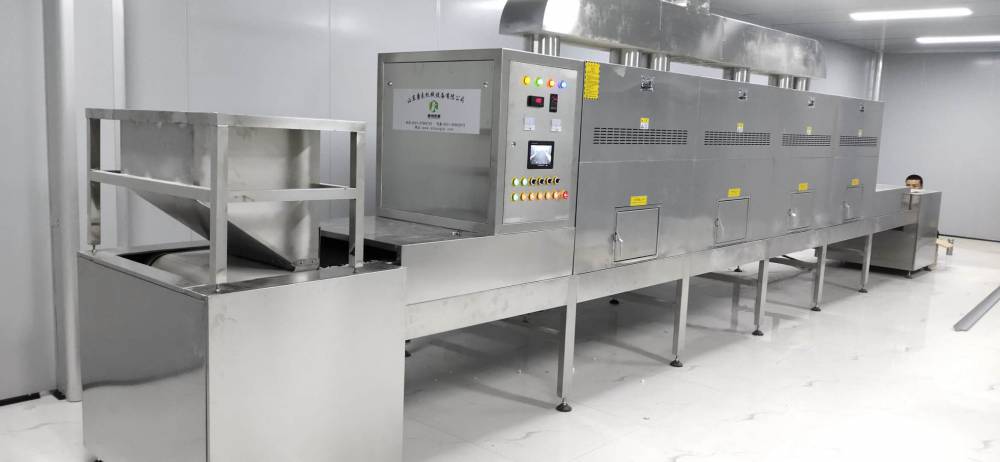 微波蕎麥烘烤設備五谷雜糧熟化設備康來機械烘焙設備