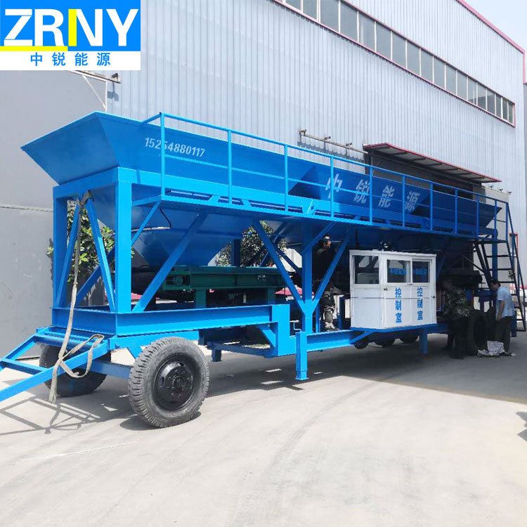 供應移動式配煤機多種物料實行自動調節(jié)混合摻配均勻