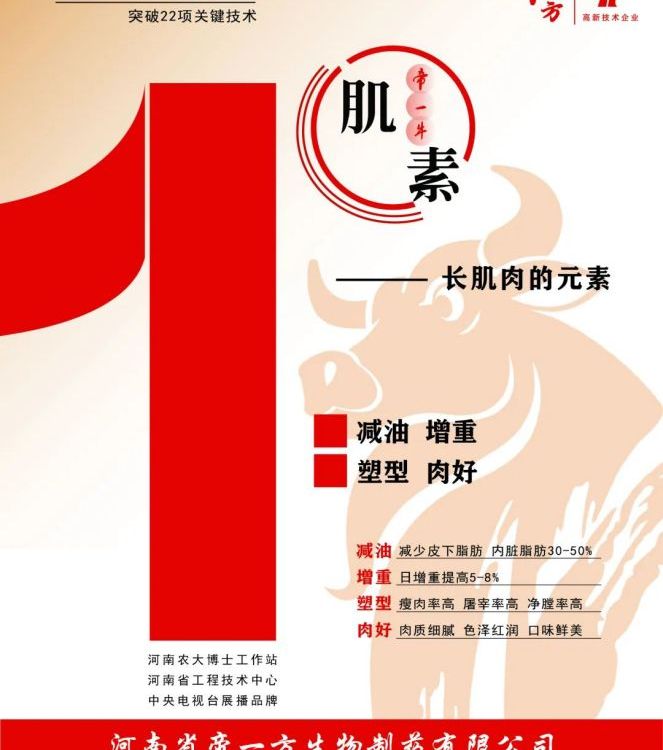 牛羊長肌肉的秘密，減油，增重，塑形，肉好——帝一牛肌素