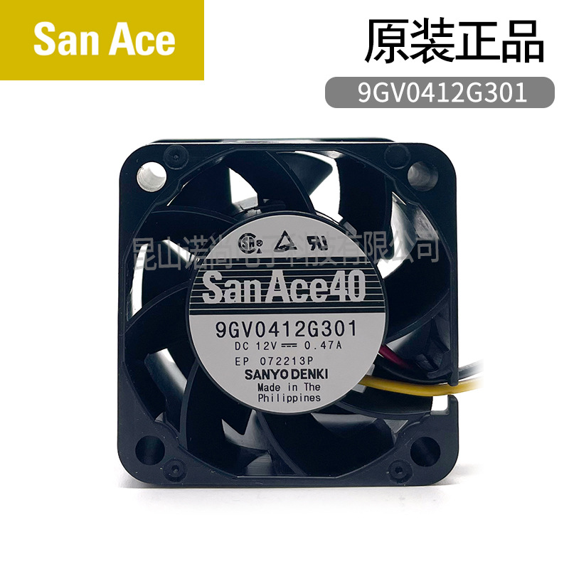 SanyoDenki9GV0412G301ֱL(fng)40x40x28mm12V5.64W