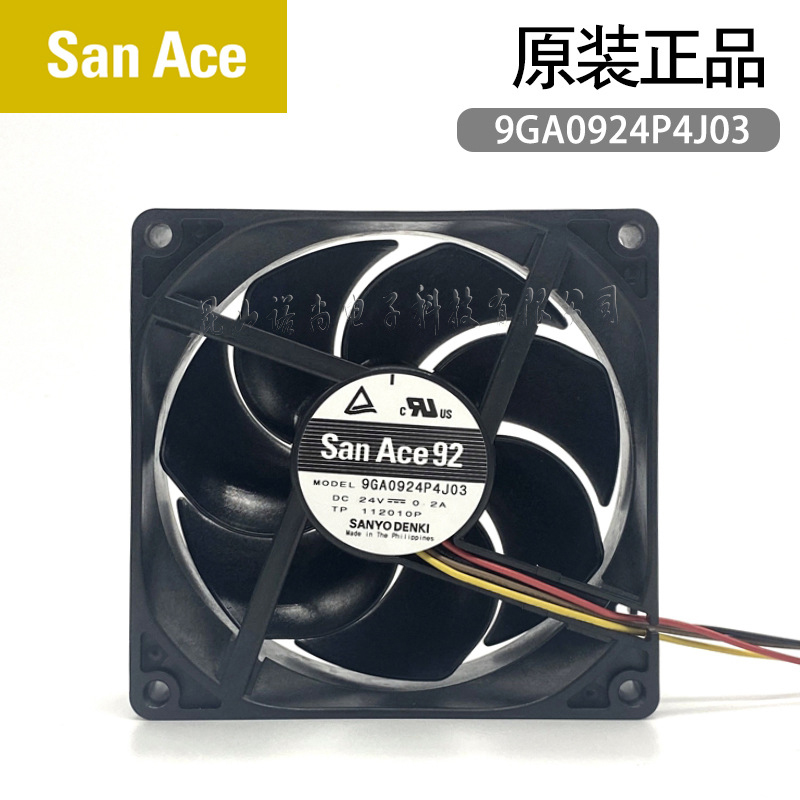 SanyoDenki9GA0924P4J03ֱL(fng)DCFan92x92x25mm4PWM