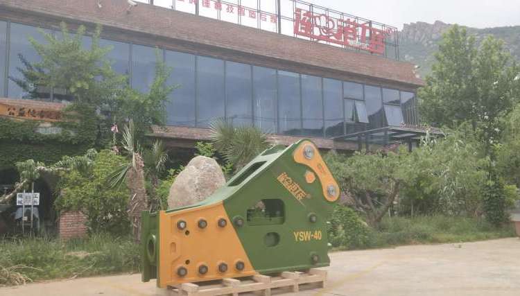 175工兵機(jī)械破碎錘炮頭搗錘YSW-40三角錘破碎能力強(qiáng)