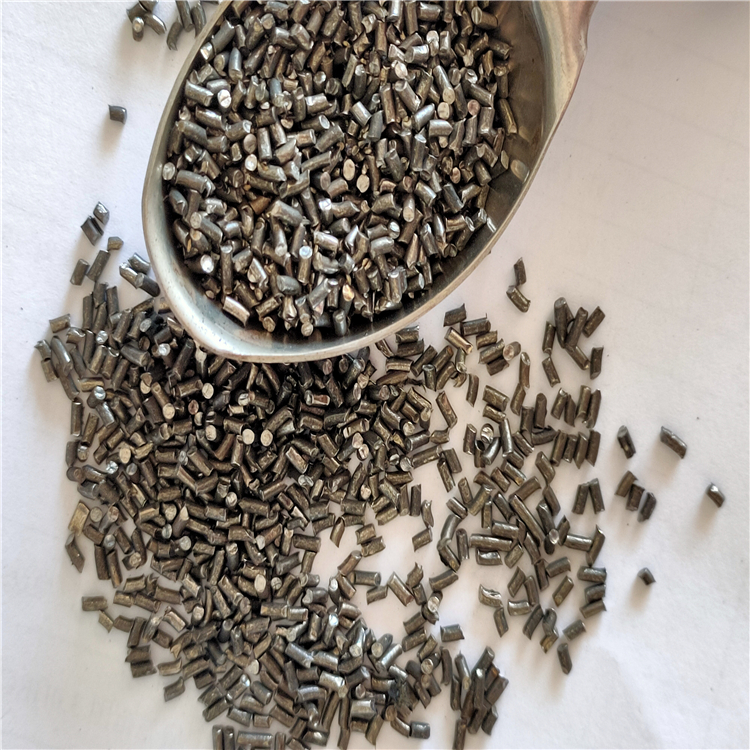 柯銳1.5mm鋼絲切丸鋼結構除銹拋光管道粗拋耐磨使用次數(shù)高切丸