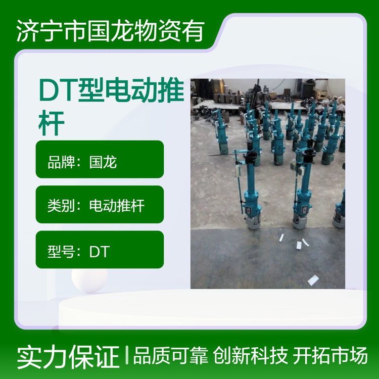 國(guó)龍DT型電動(dòng)推桿380V電壓推拉桿10000N推力推桿