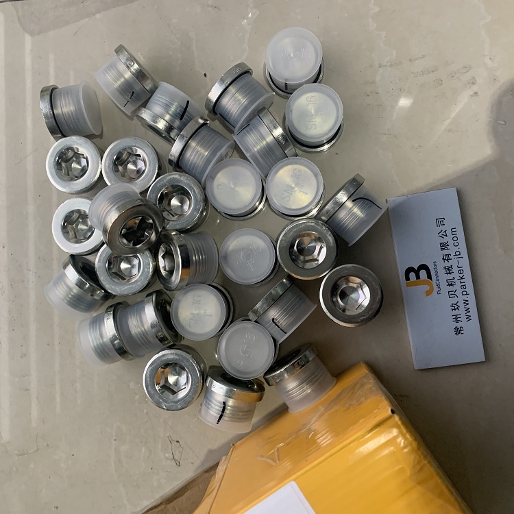 PARKER內(nèi)六角堵頭VSTI1\/4EDCF封閉液壓系統(tǒng)中的油口無六價鉻鍍鋅