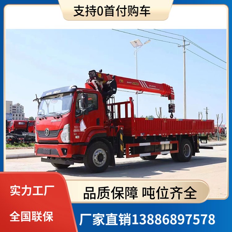 大品牌6.1米隨車吊，集裝箱專用，8到10噸，支持0首付