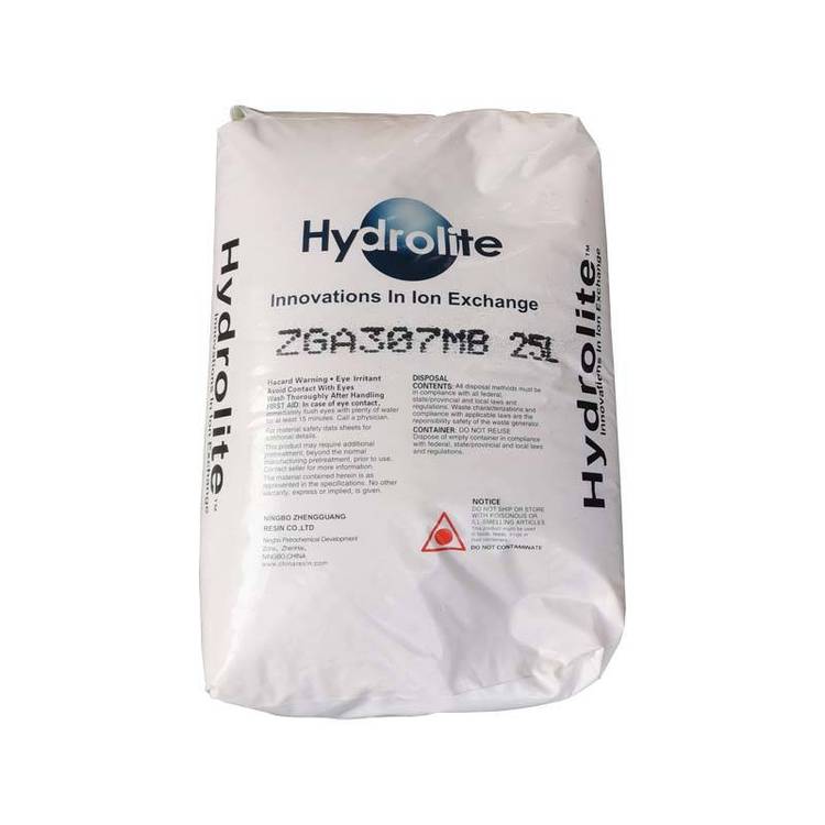 爭光A304吸金樹脂供應(yīng)金屬行業(yè)軟化水設(shè)備適配軟水濾料25L\/袋