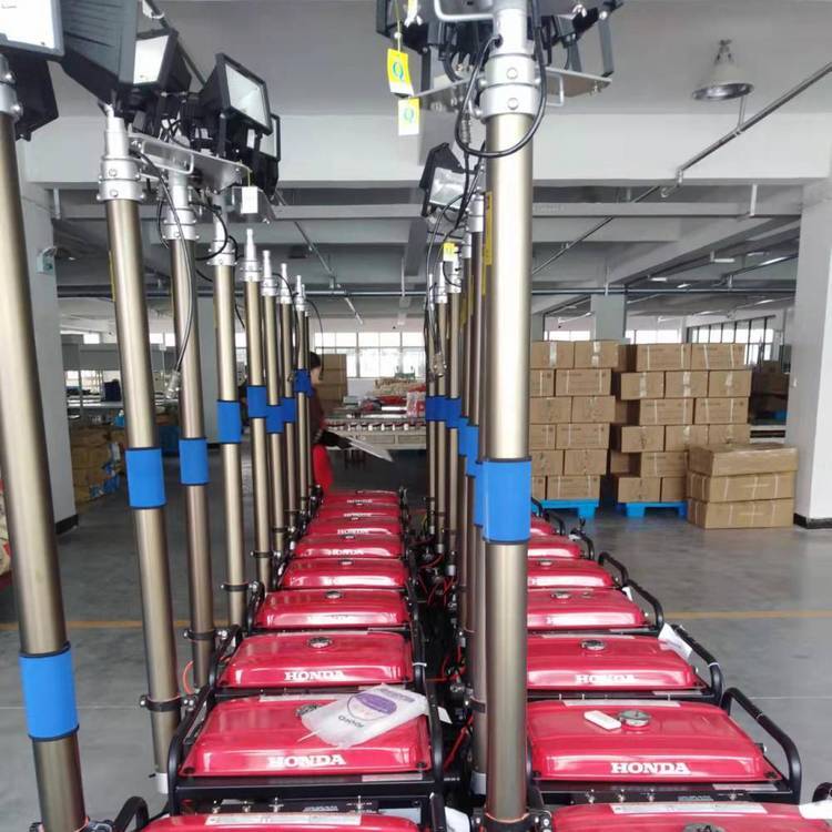 全多方位自動升降工作燈移動照明車,工程燈消防照明燈