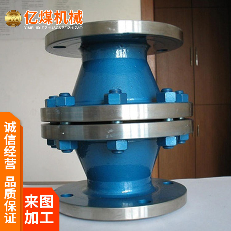 GZW-I管道阻火器采用不銹鋼材料制造耐腐蝕易于清洗