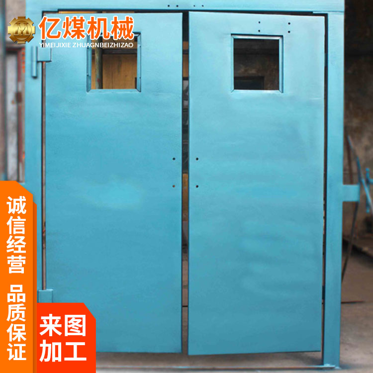WY無壓風門生產(chǎn)礦業(yè)使用安全防護門雙面密封漏風量小